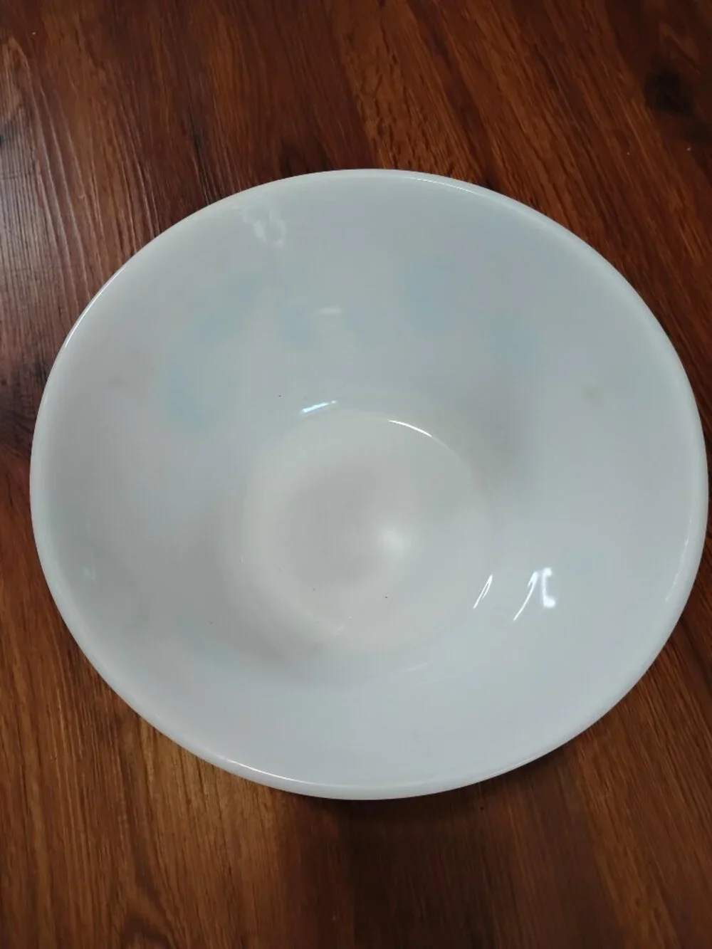 Vintage Federal Milk Glass Fruit Fare Mixing Bowl 9